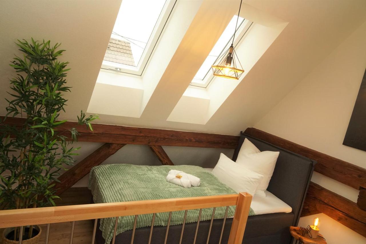 Galerie-Wohnung I Sanierter Pferdestall I Europapark I Boxspring I Nespresso Kippenheim Eksteriør bilde