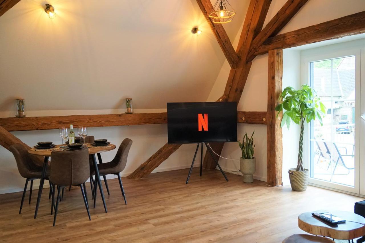 Galerie-Wohnung I Sanierter Pferdestall I Europapark I Boxspring I Nespresso Kippenheim Eksteriør bilde