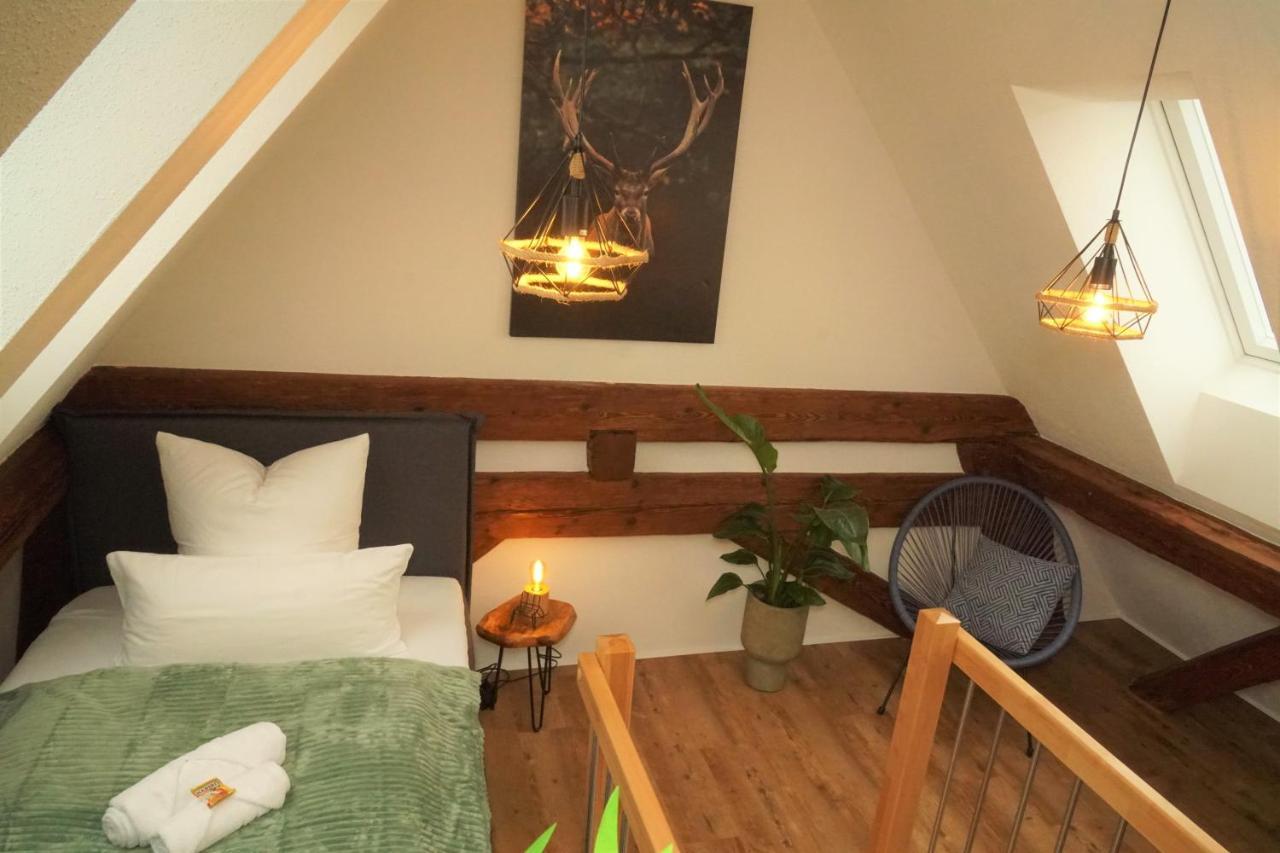 Galerie-Wohnung I Sanierter Pferdestall I Europapark I Boxspring I Nespresso Kippenheim Eksteriør bilde